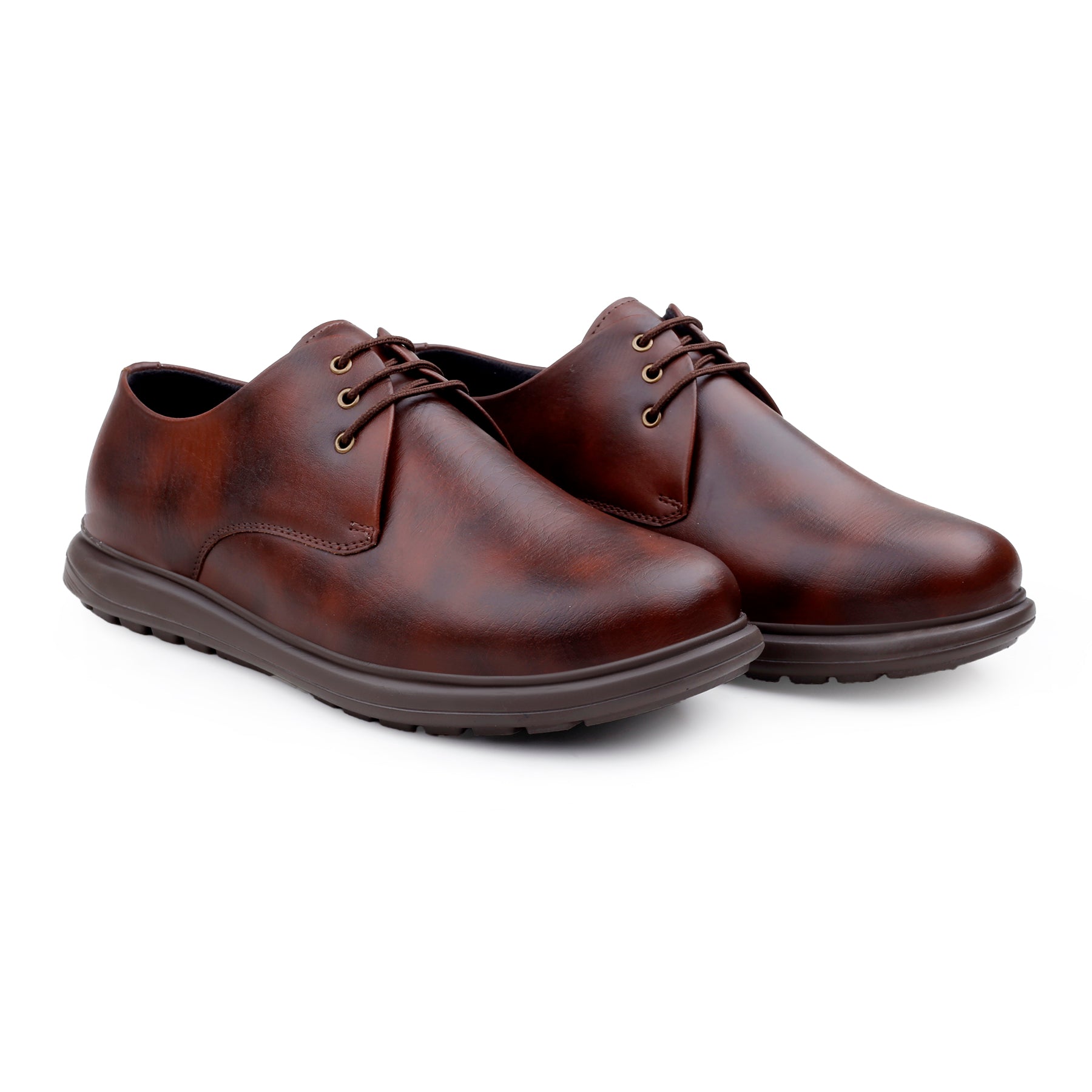 BAXXICO Modern Comfort Derby Shoes with Sleek Silhouette & Premium Everyday Wear
