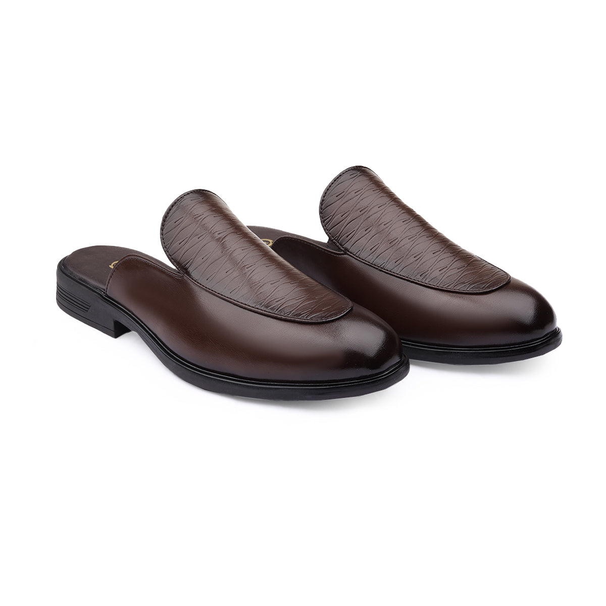 BAXXICO Luxury Slip On Mule Shoes for Smart Casual & Party Looks