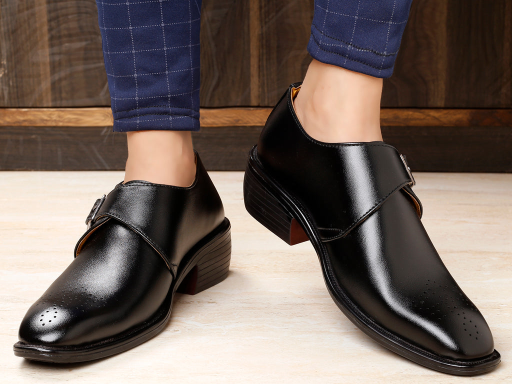BAXXICO Height Increasing Monk Slip on For Men