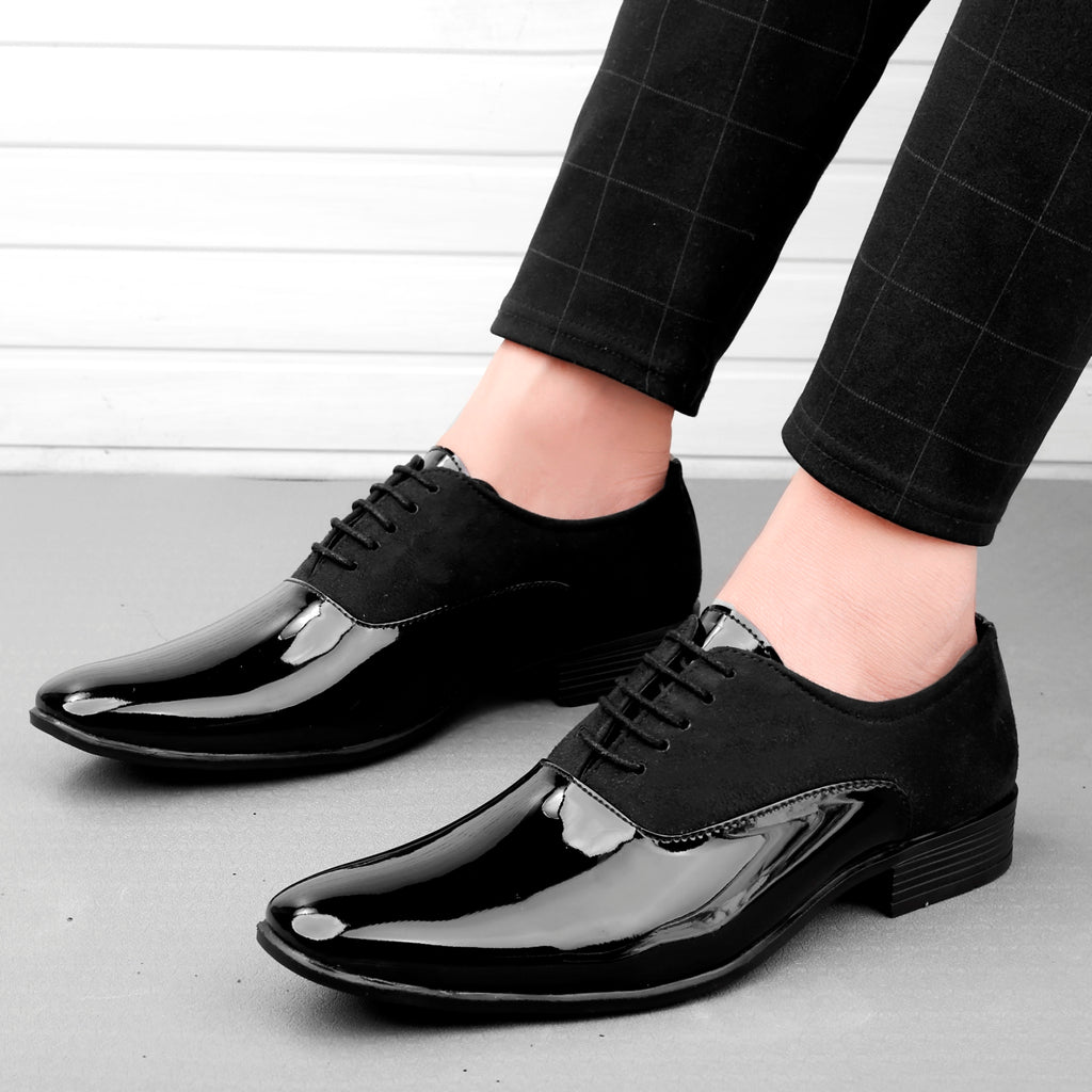 BAXXICO Party Wear And Semi Formal Lace up Shoes For All Seasons