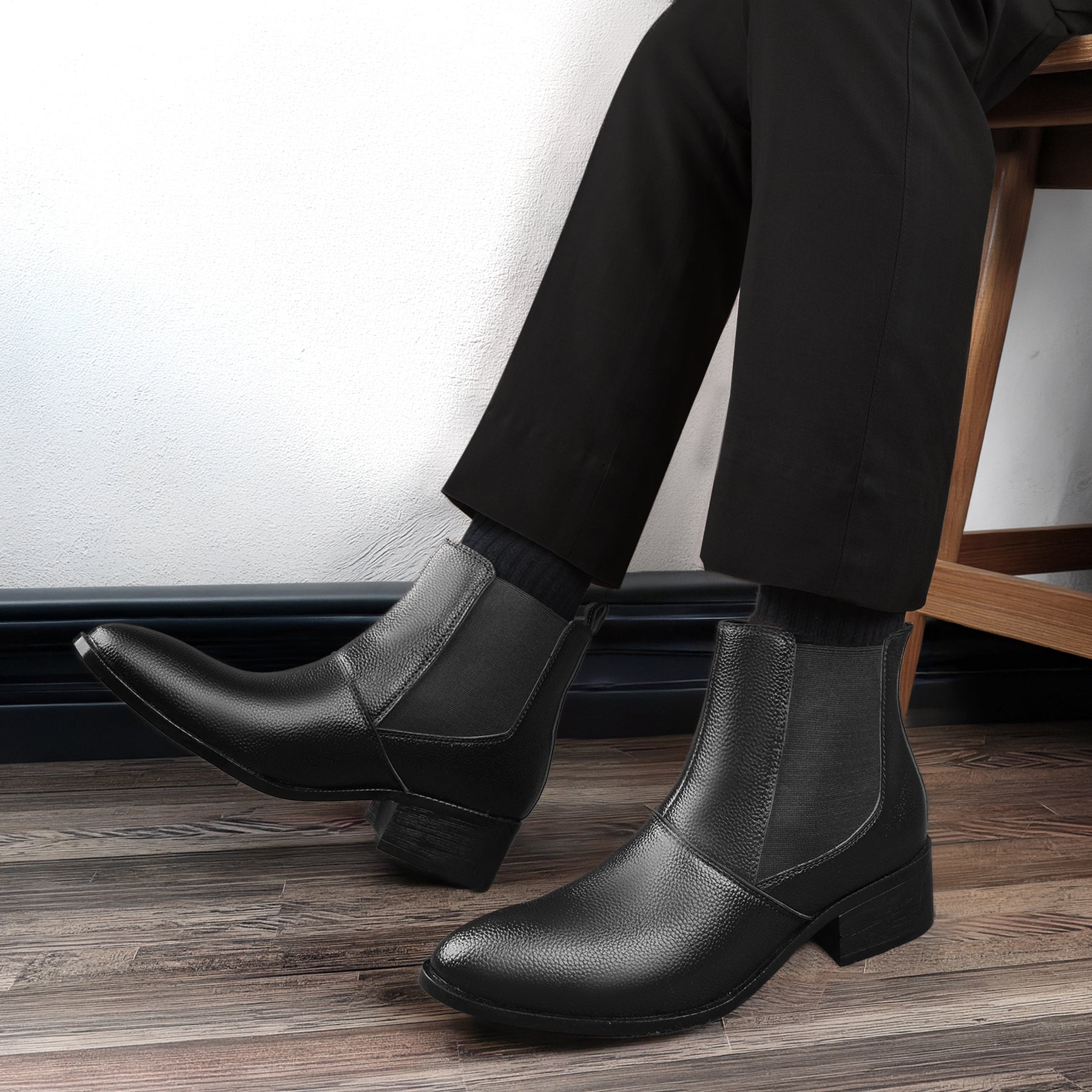 BAXXICO Luxury Mens Boots Designed to Add Extra Height & Confidence