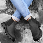 BAXXICO Vegan Suede Ultra Comfortable Slip on Boots for Men