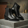 BAXXICO Mens Elevator Boots with 2 Inches Heel Height Boost