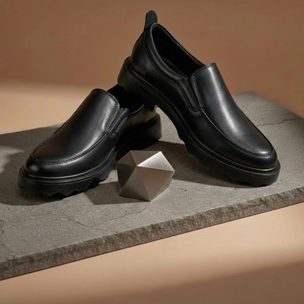 BAXXICO Mens Casual Formal Slip On Shoes Smart & Sophisticated Look