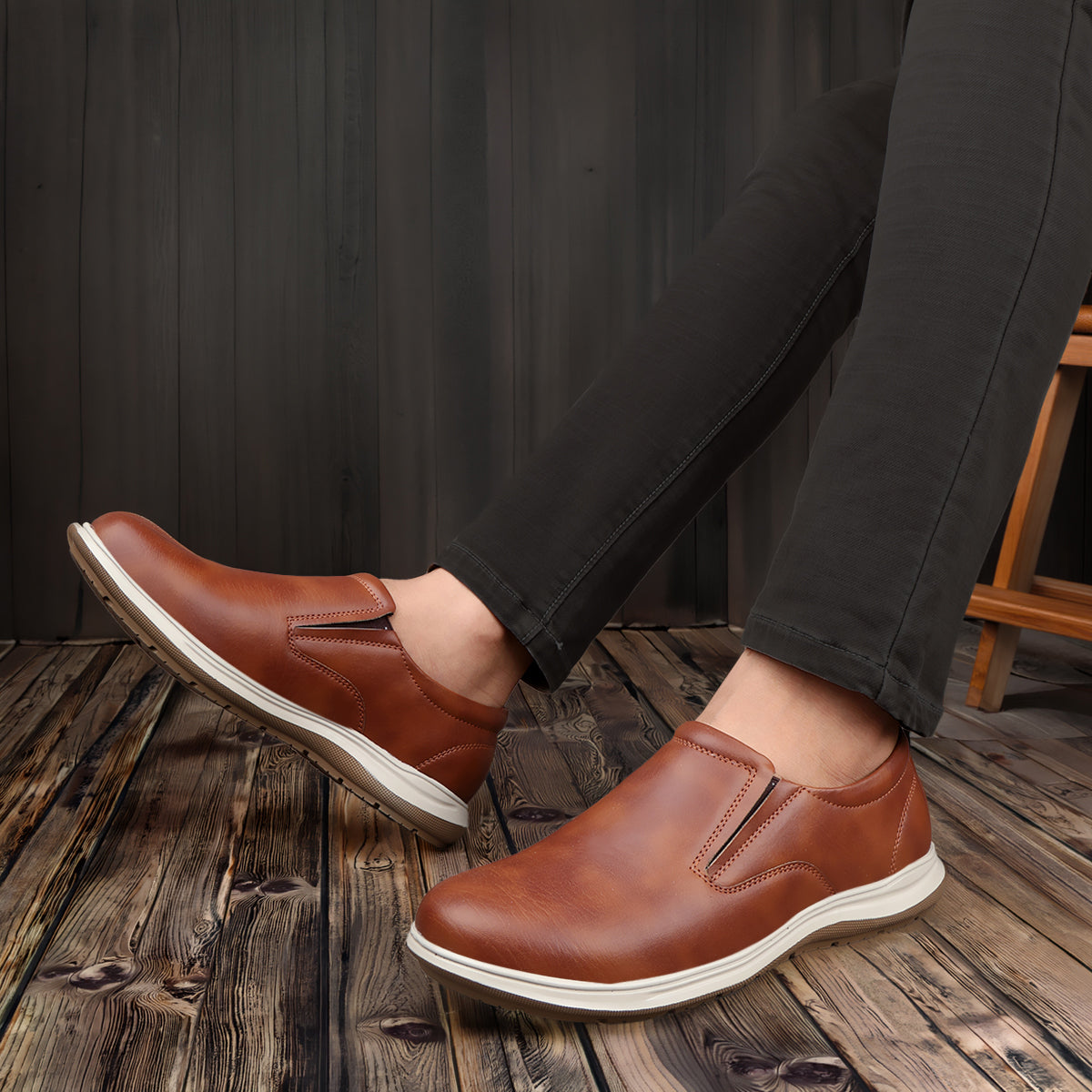 BAXXICO Luxury Mens Everyday Shoes with Premium Minimal Finish