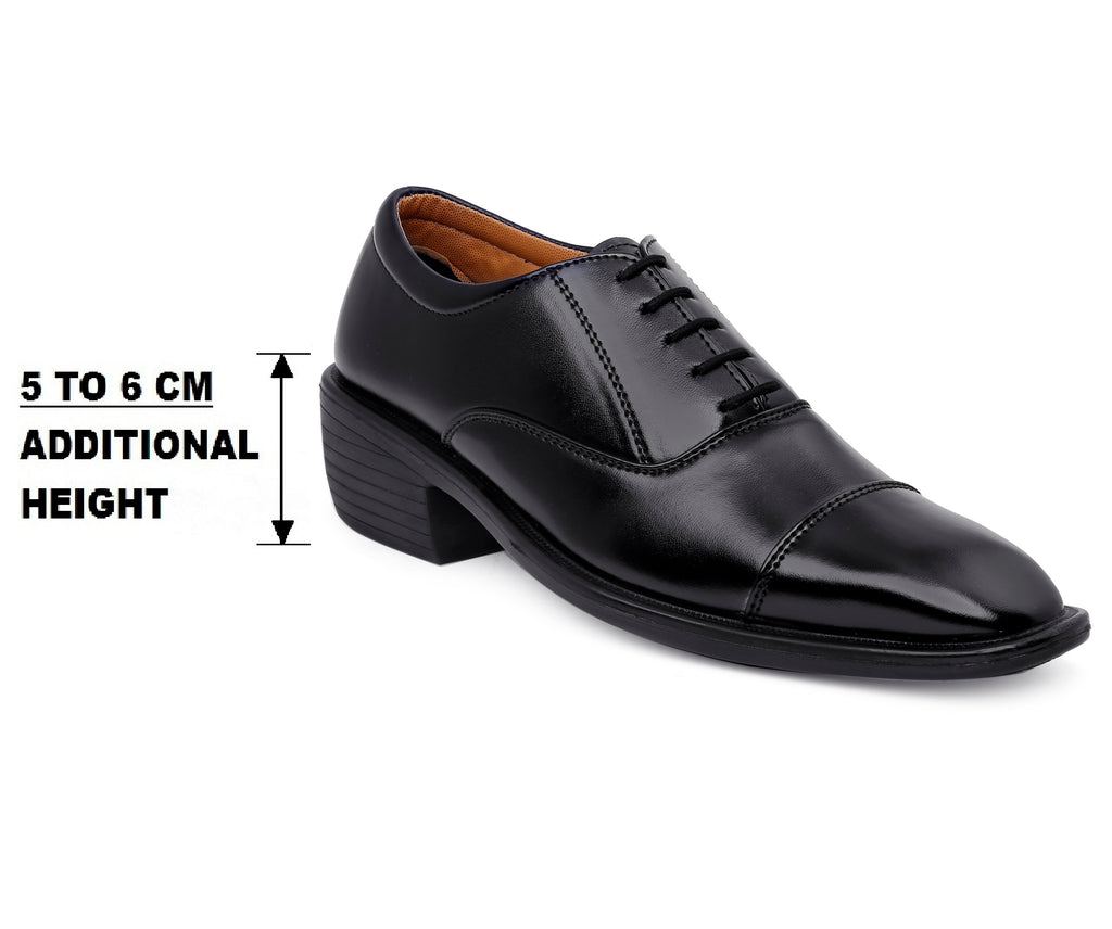 Mens Height Increasing Formal Office Wear Lace Up Shoe