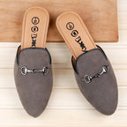 BAXXICO Mens Suede Material Latest Stylish Slip on Mules