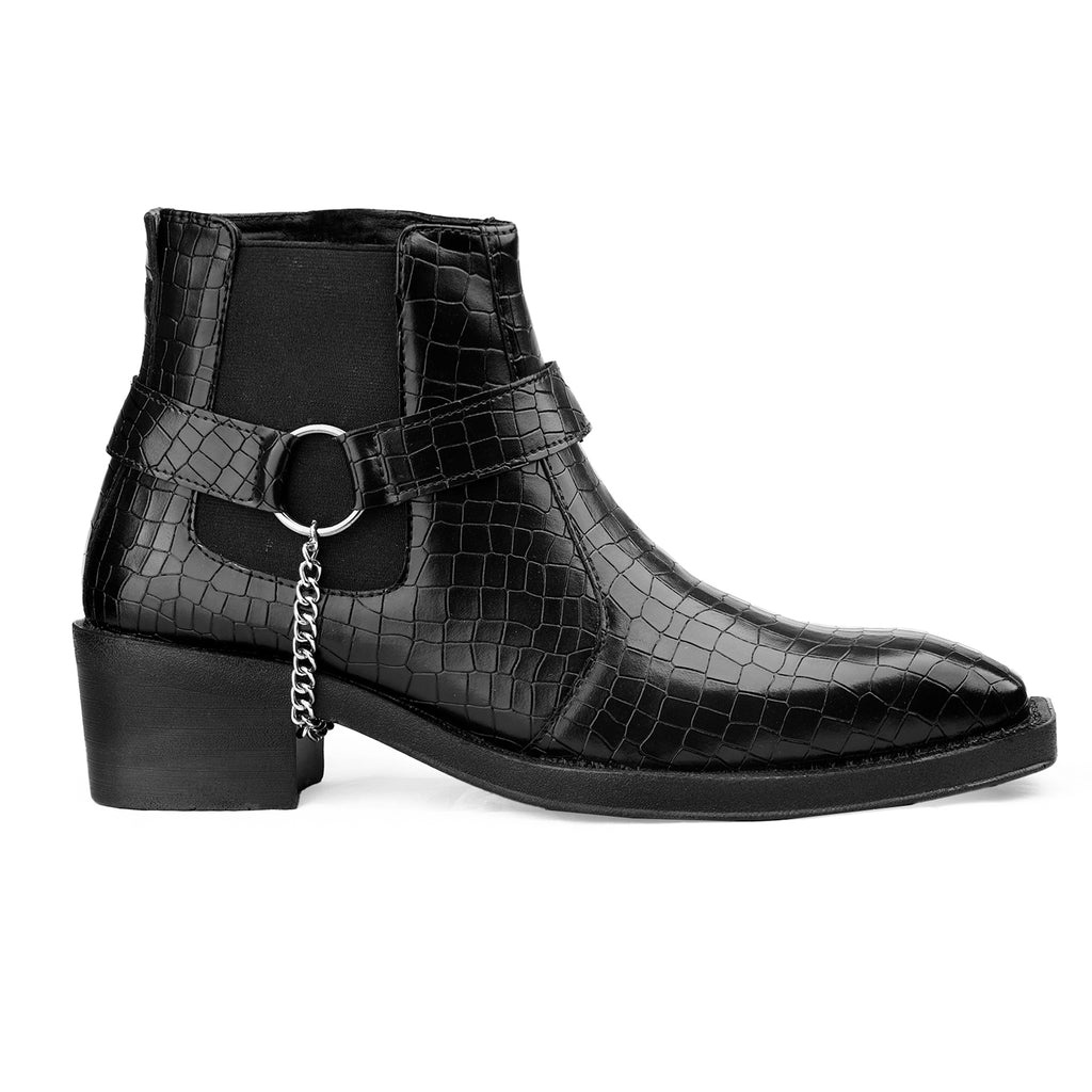 BAXXICO Mens HiddenLift Boots 5-6 CM Elevation