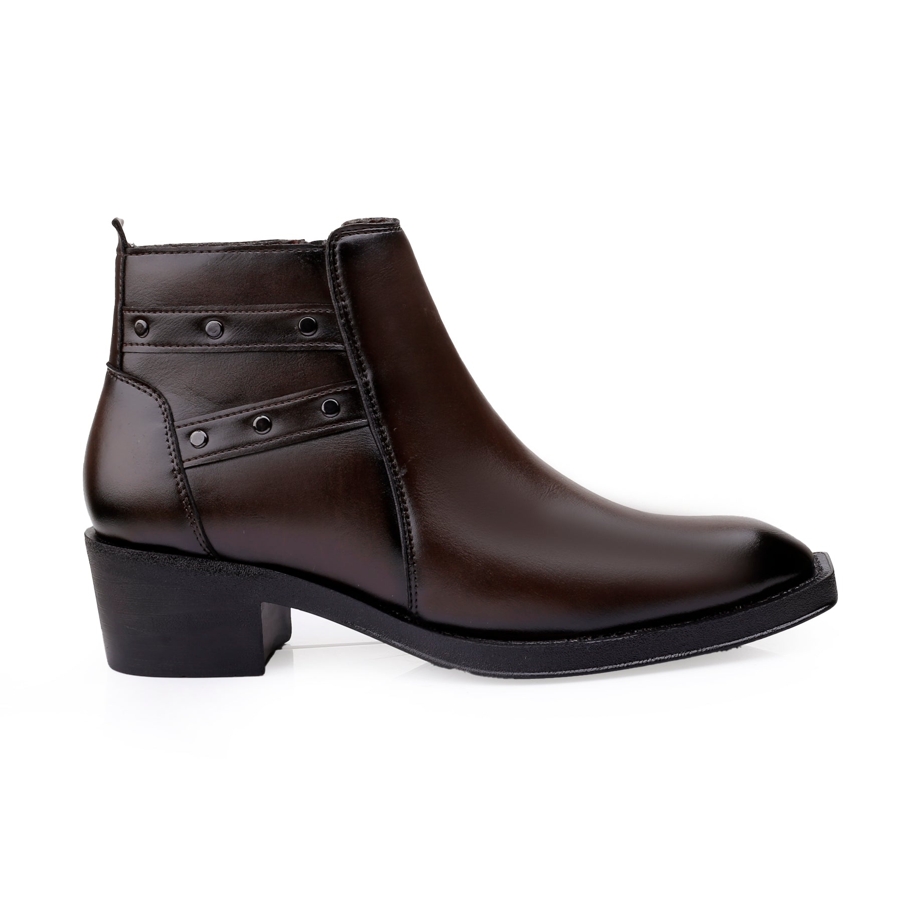 BAXXICO 2 Inch Height Lift Boots Stylish Elevator Footwear for Men