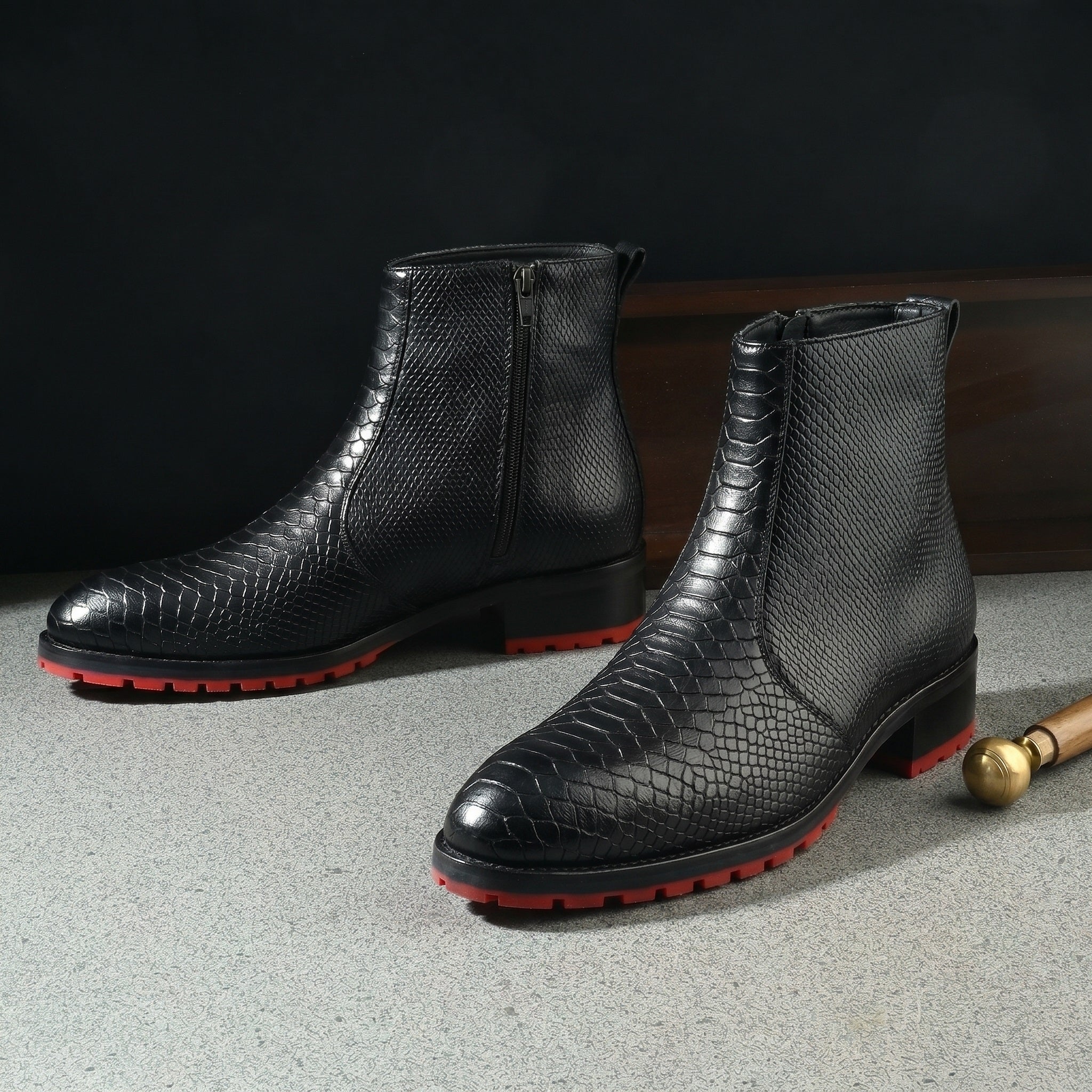 BAXXICO Modern Mens Boots Crafted for Confidence Style & Presence