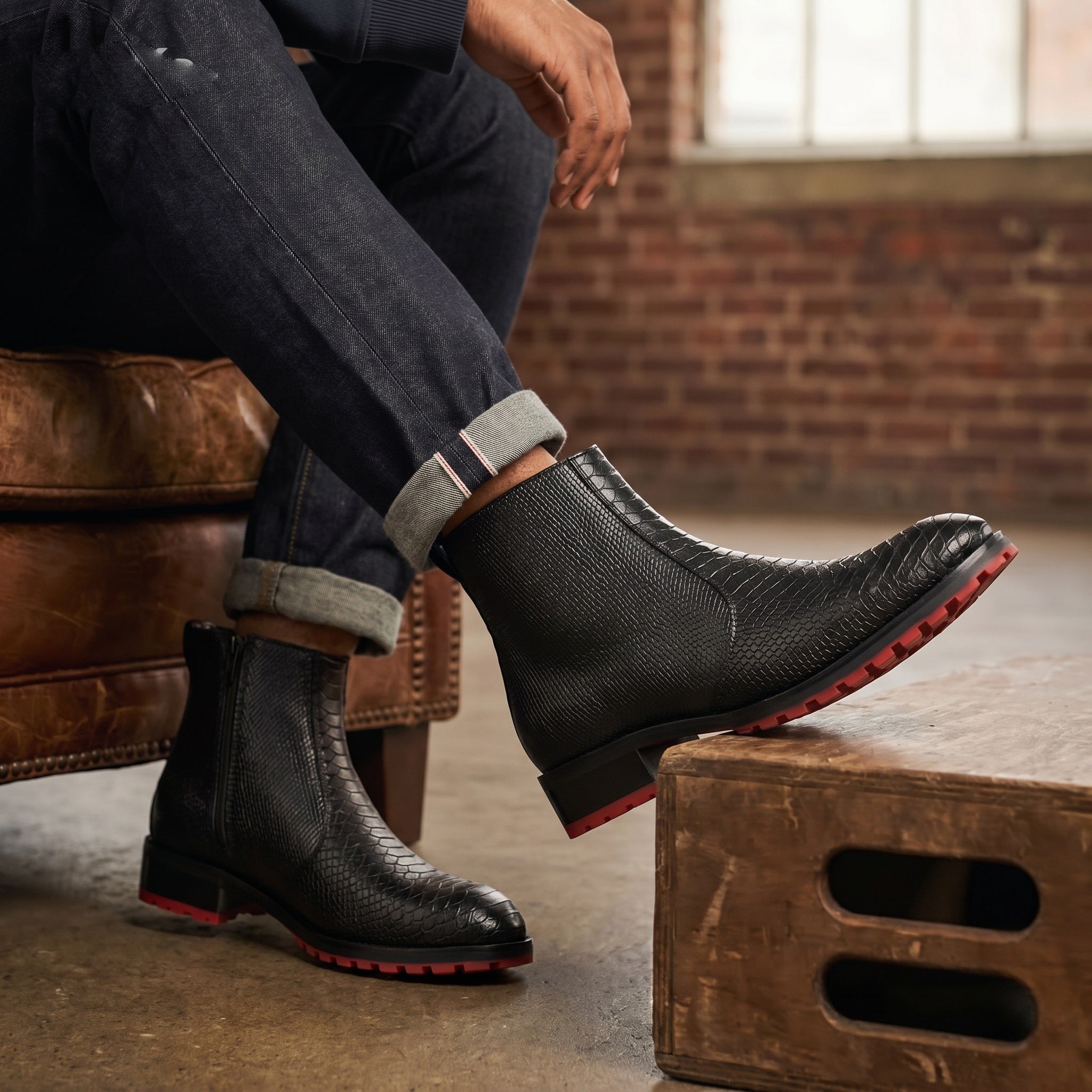 BAXXICO Modern Mens Boots Crafted for Confidence Style & Presence