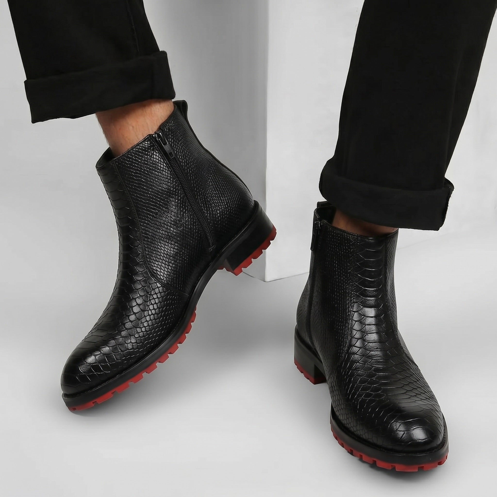 BAXXICO Modern Mens Boots Crafted for Confidence Style & Presence