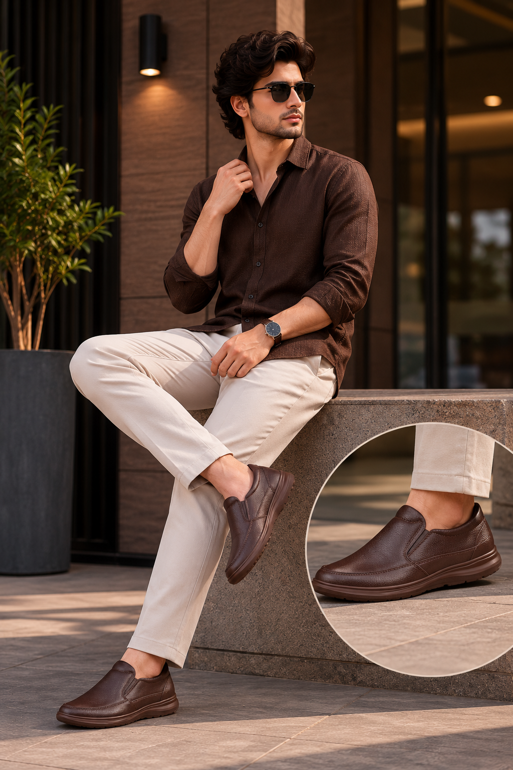 BAXXICO Mens Premium Comfort Slip On Shoes