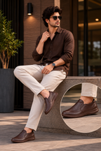 BAXXICO Mens Premium Comfort Slip On Shoes
