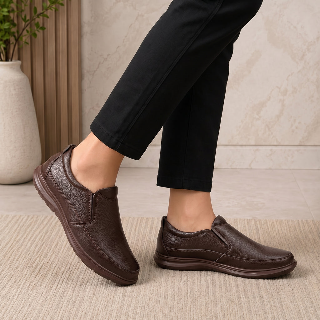 BAXXICO Mens Premium Comfort Slip On Shoes