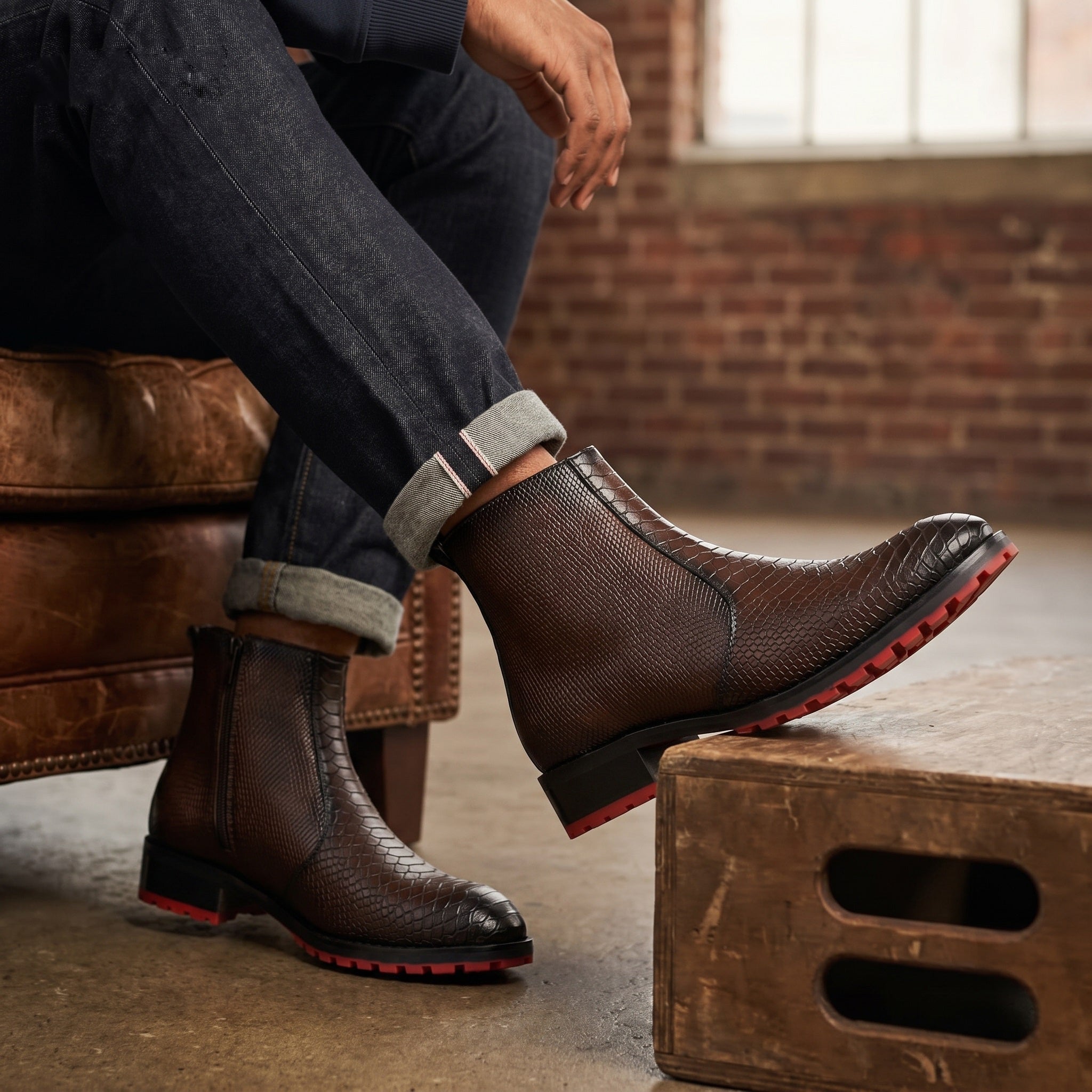 BAXXICO Modern Mens Boots Crafted for Confidence Style & Presence