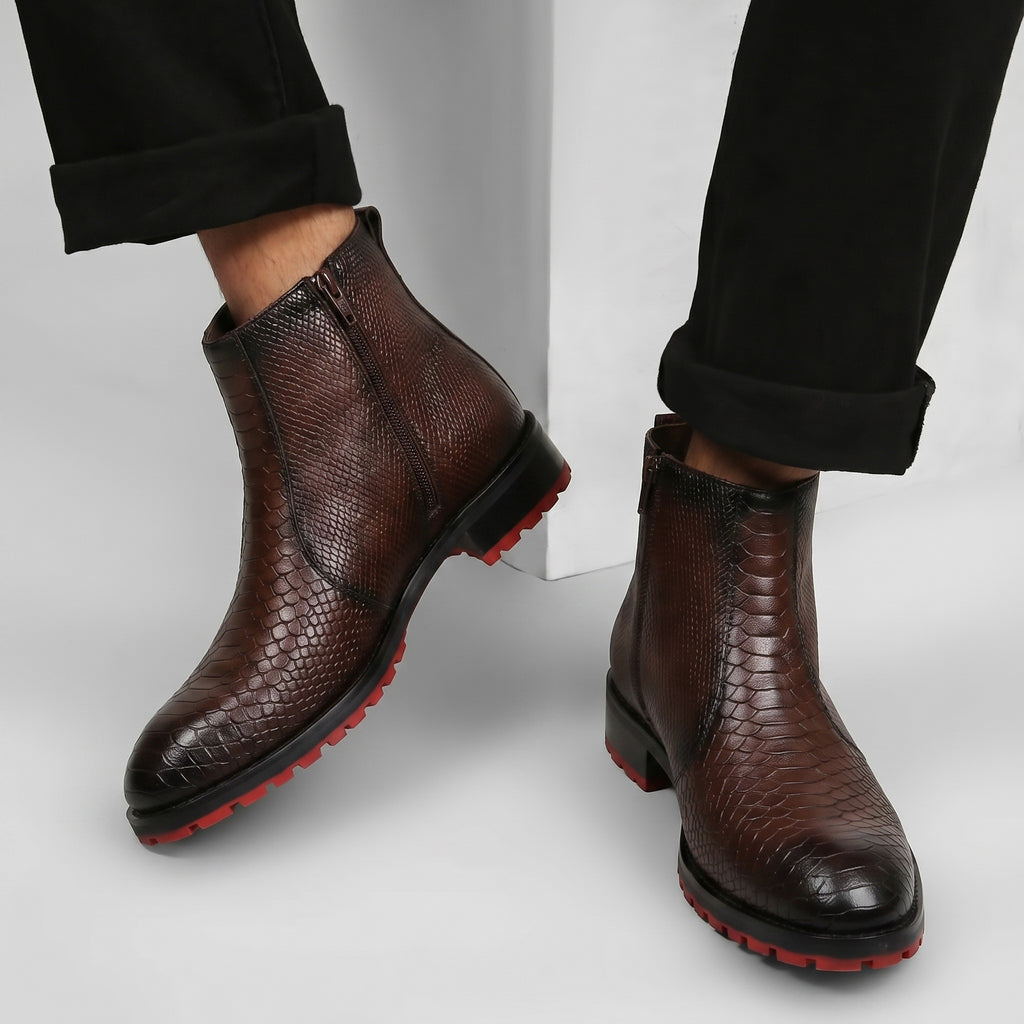 BAXXICO Modern Mens Boots Crafted for Confidence Style & Presence
