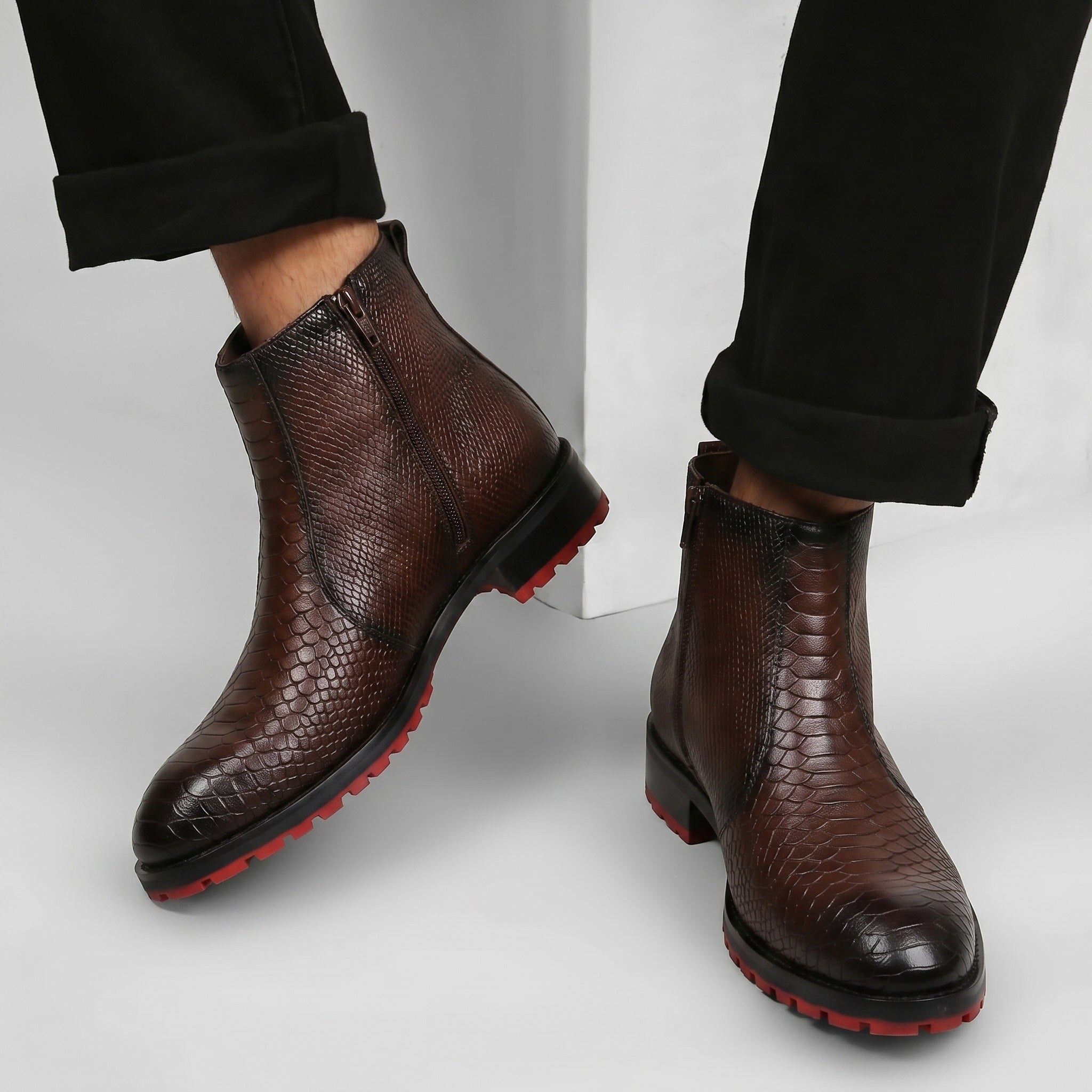 BAXXICO Modern Mens Boots Crafted for Confidence Style & Presence