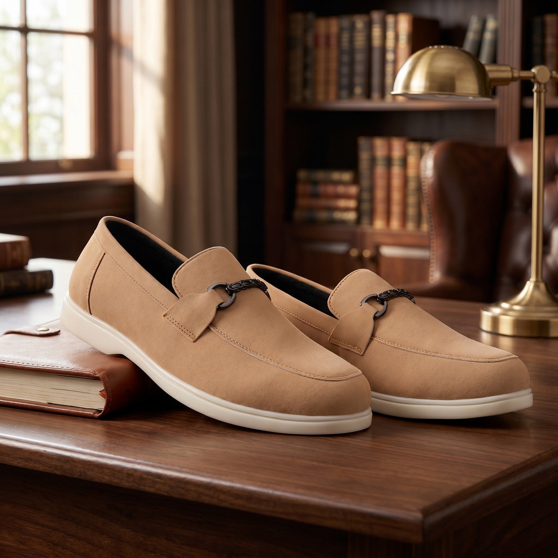BAXXICO Luxury Loafers with Soft Matte Finish & Modern Elevated Comfort