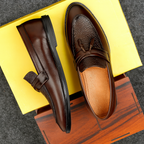 BAXXICO Party Wear Premium Range Tassel Formal Slip ons for Men