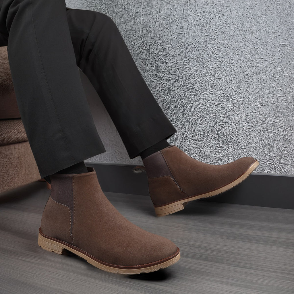 BAXXICO Mens Chelsea Boots Clean Lines Confident Style