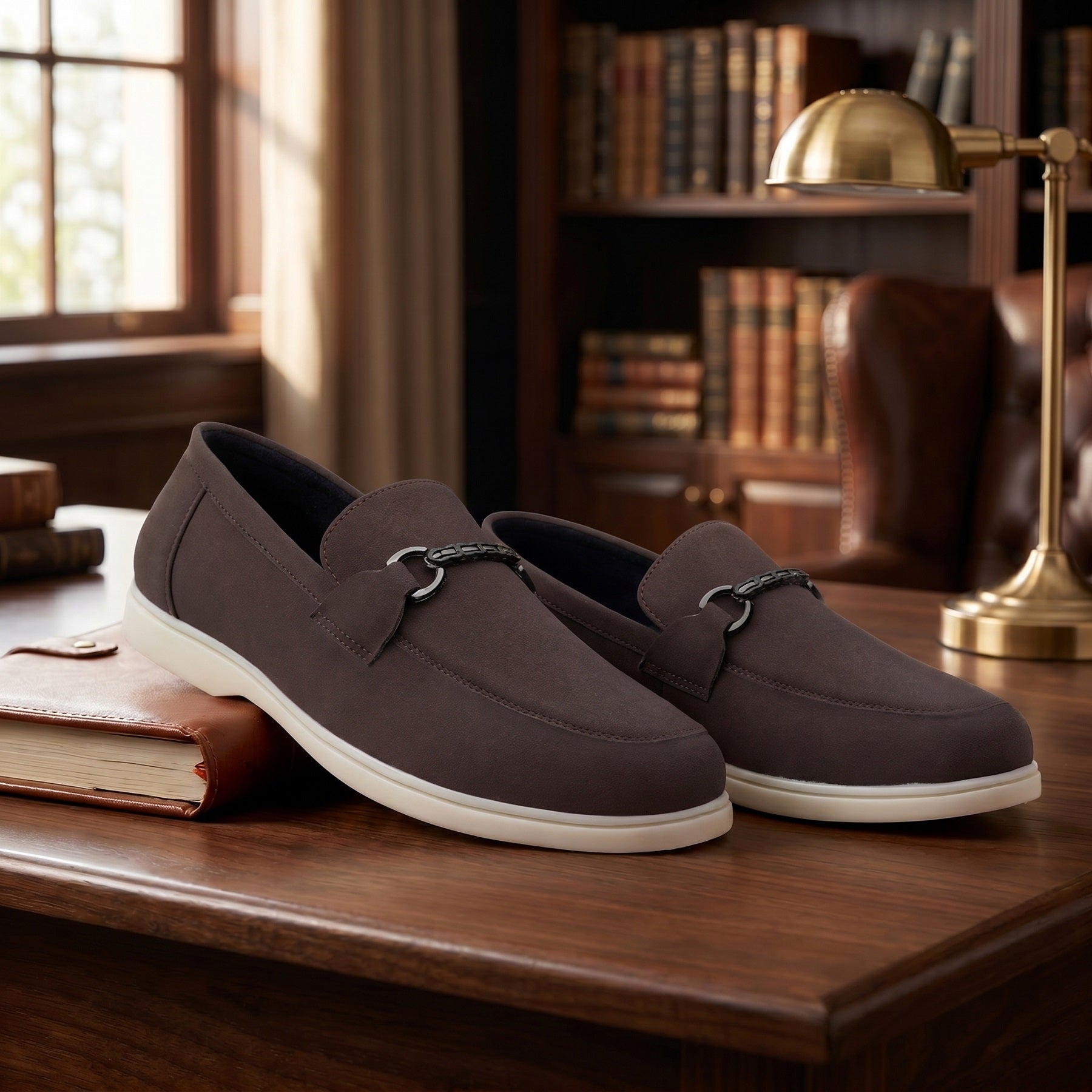 BAXXICO Luxury Loafers with Soft Matte Finish & Modern Elevated Comfort