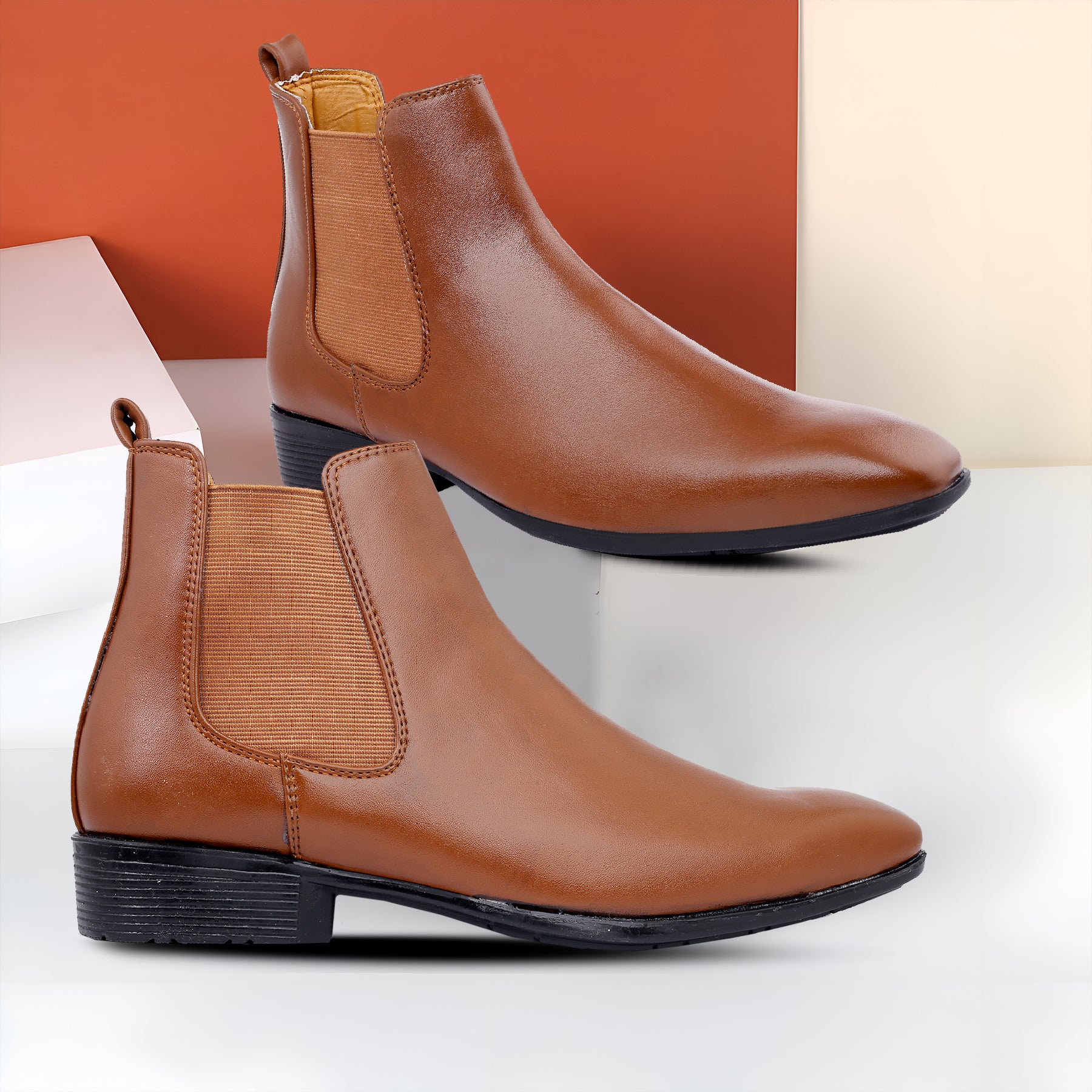 BAXXICO High end Fashionable Chelsea Boots for Men