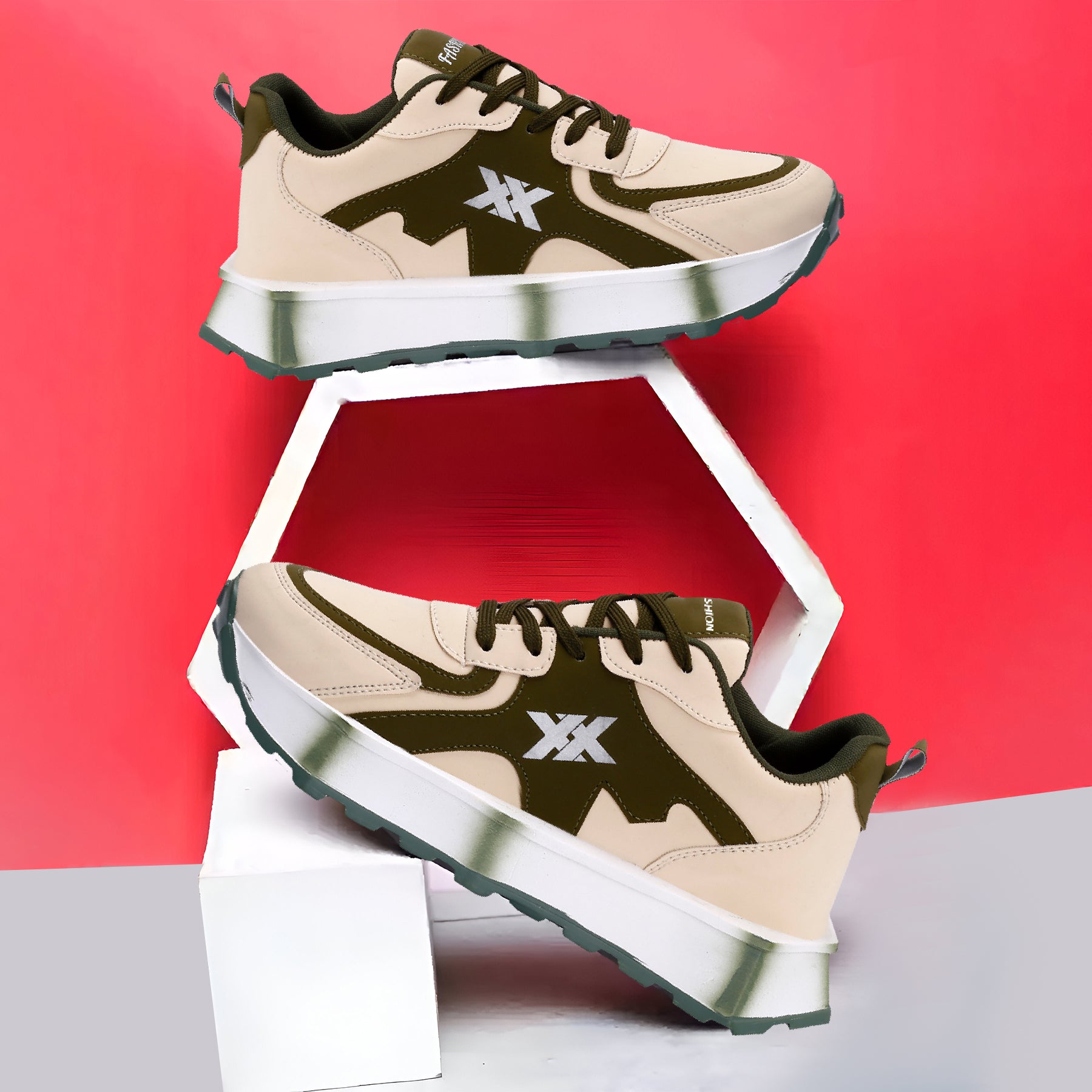 Baxxico High-end Fashionable Sole Lace up Designer Casual Shoes for Men