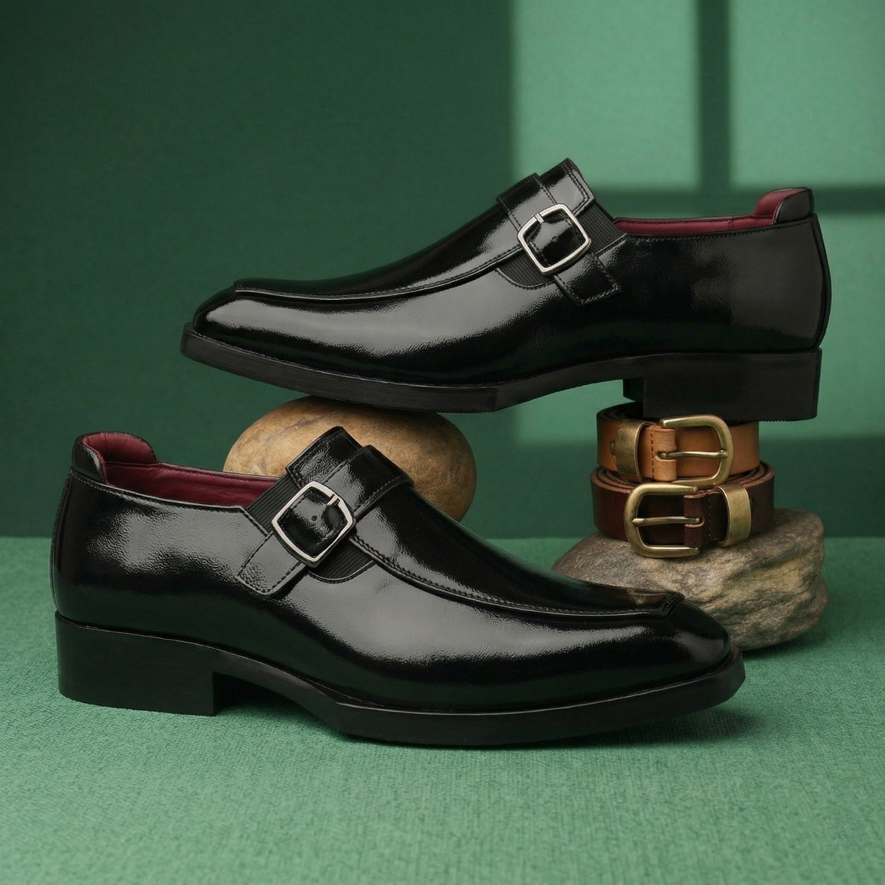 BAXXICO Mens Formal And Casual Ankle Zipper Boots