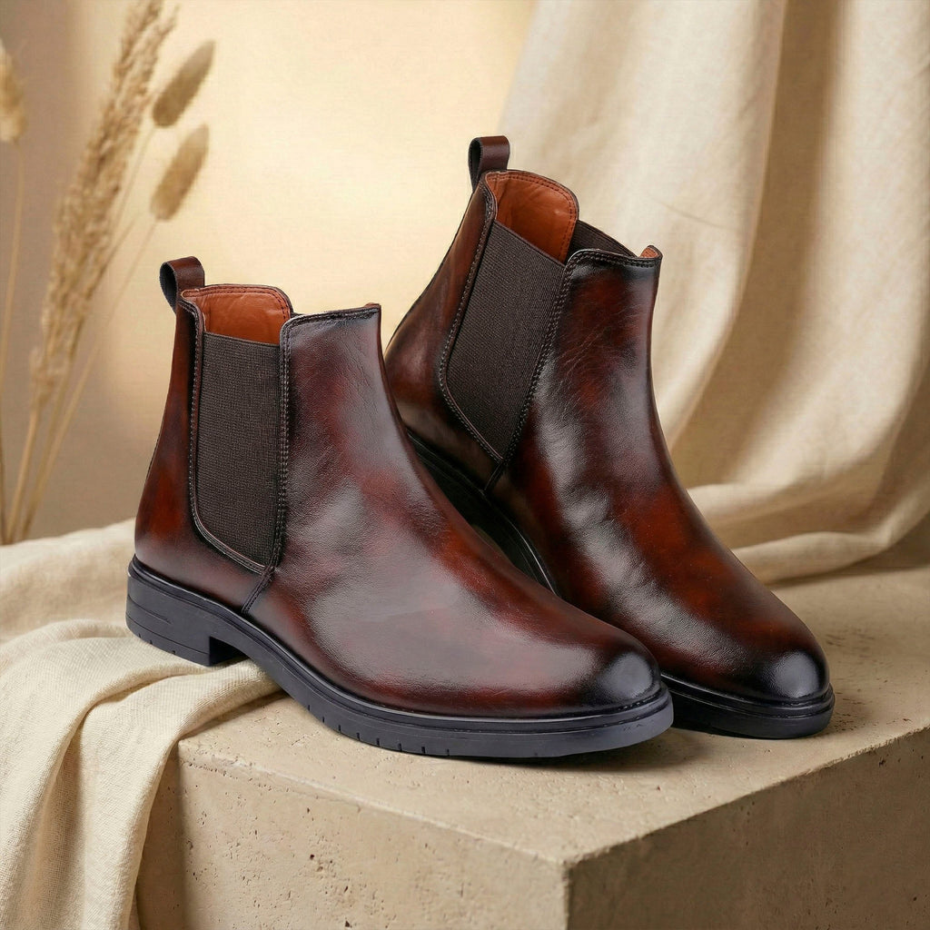 Baxxico New Stylish Men Slip on Ankle Stylish Boots
