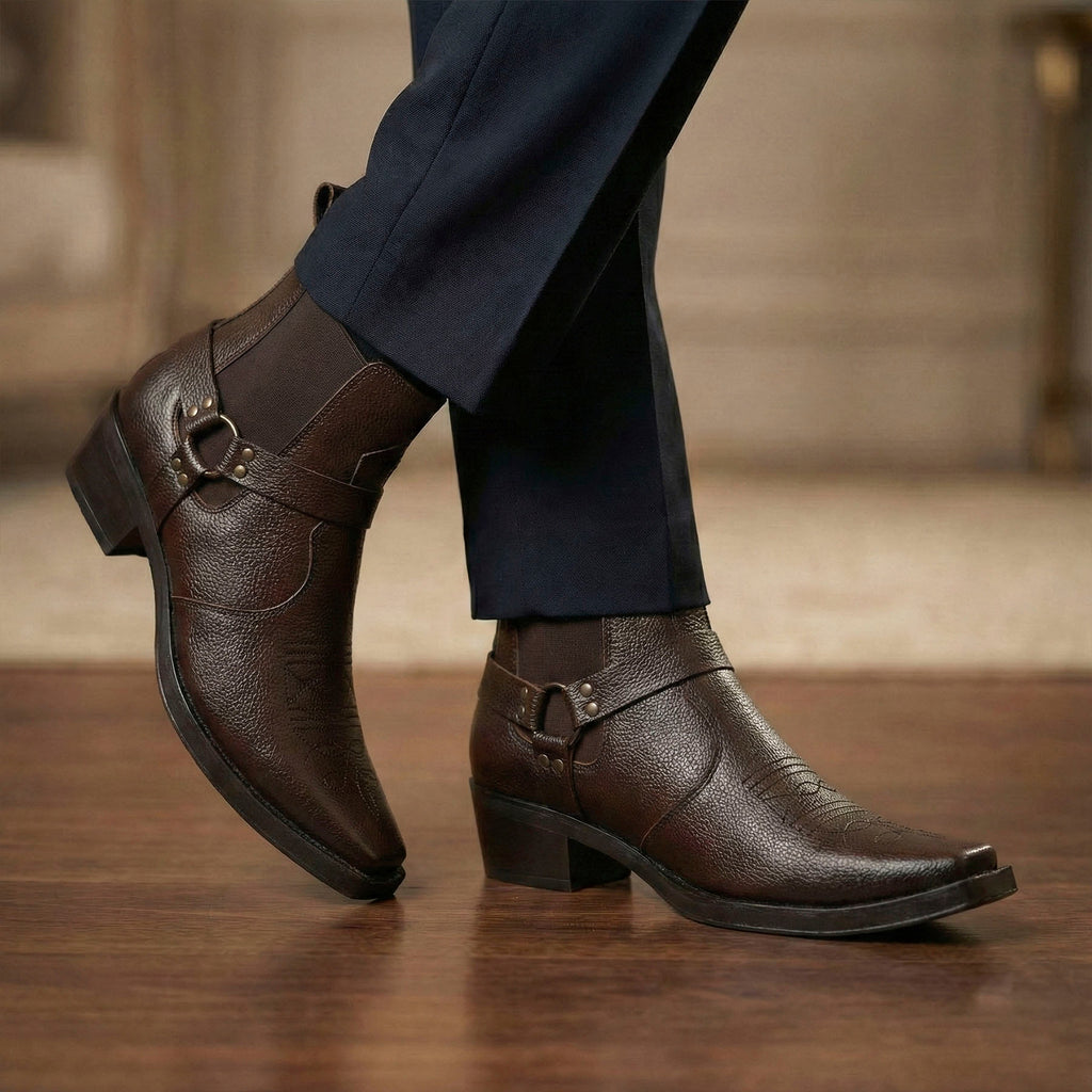 BAXXICO Mens 2 Inch Height Increasing Boots