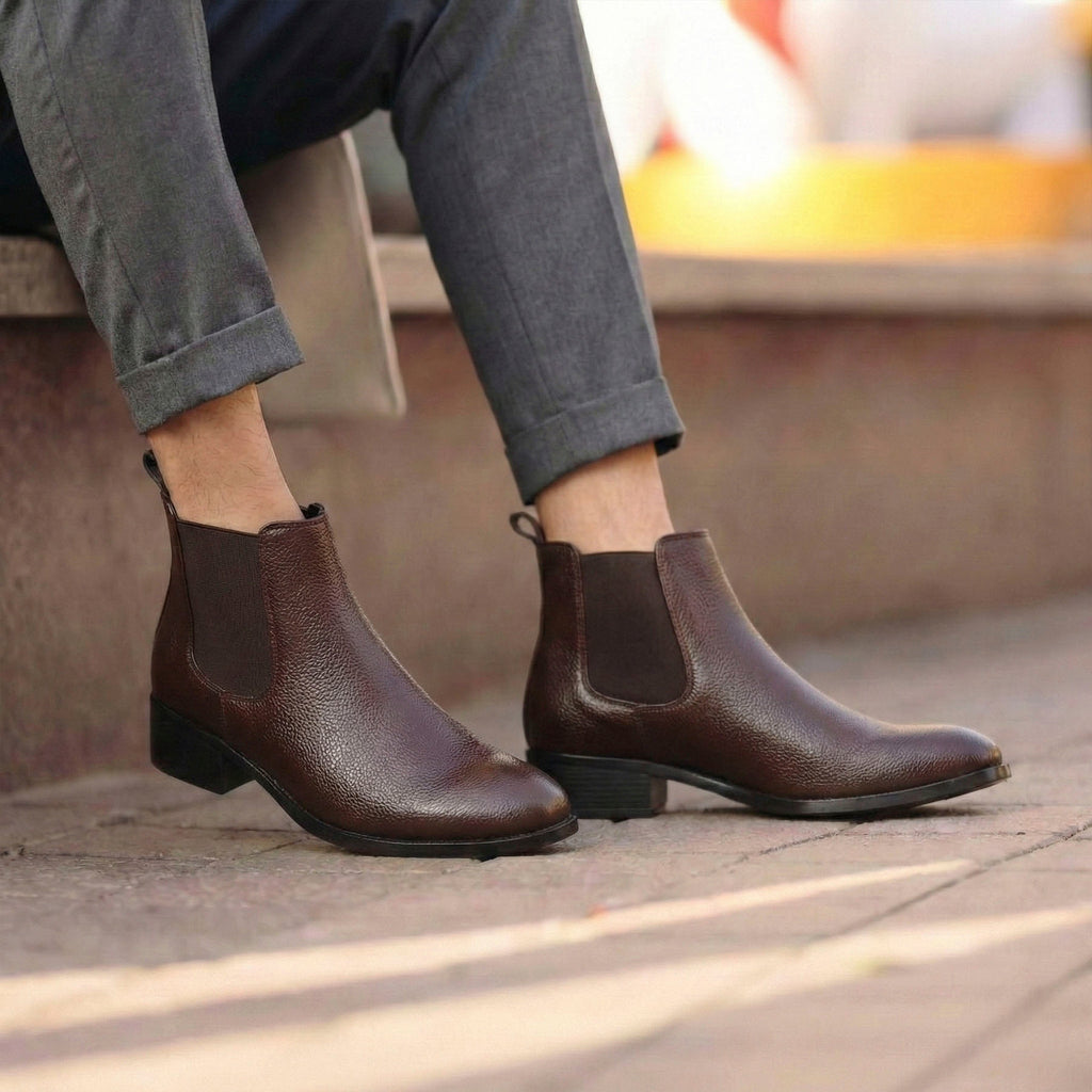 BAXXICO Mens Height Boost Boots 4.5CM Stylish & Comfortable