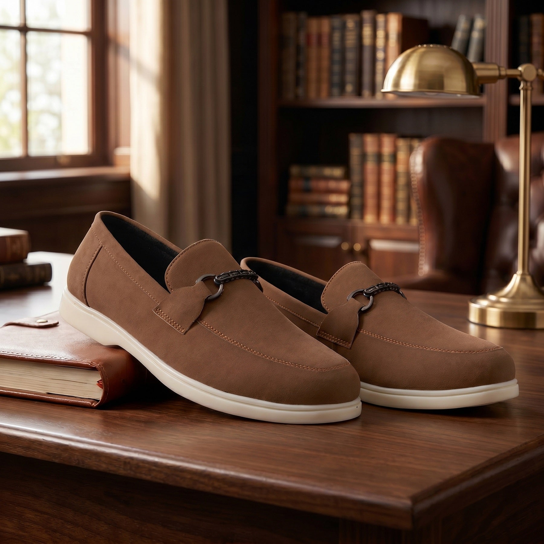 BAXXICO Luxury Loafers with Soft Matte Finish & Modern Elevated Comfort