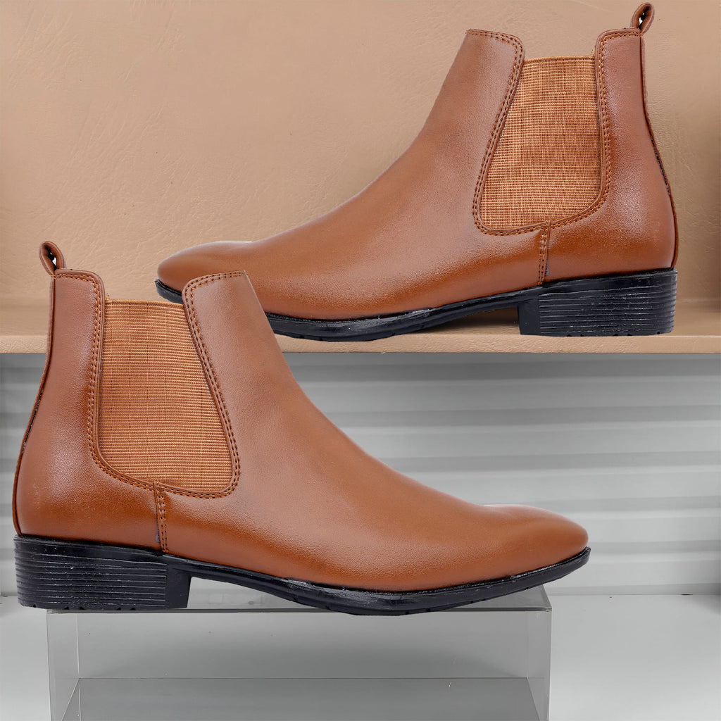 BAXXICO High end Fashionable Chelsea Boots for Men