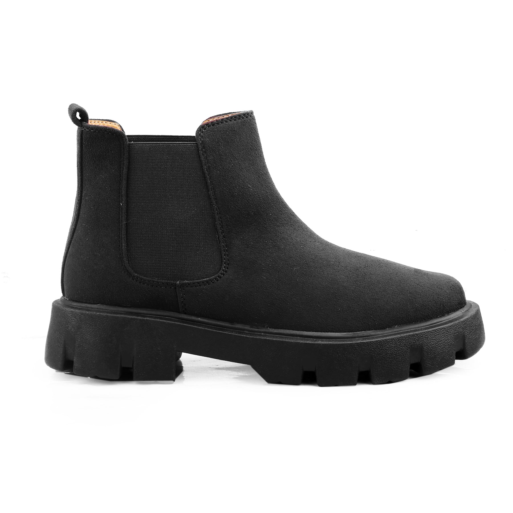 Baxxico Vegan Suede Ultra Comfortable Slip-on Boots for Men