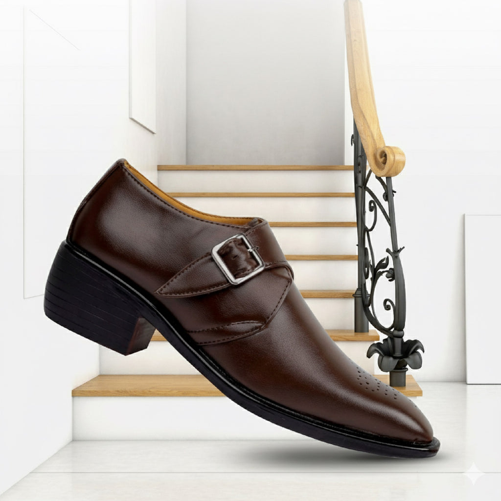 BAXXICO Height Increasing Monk Slip on For Men