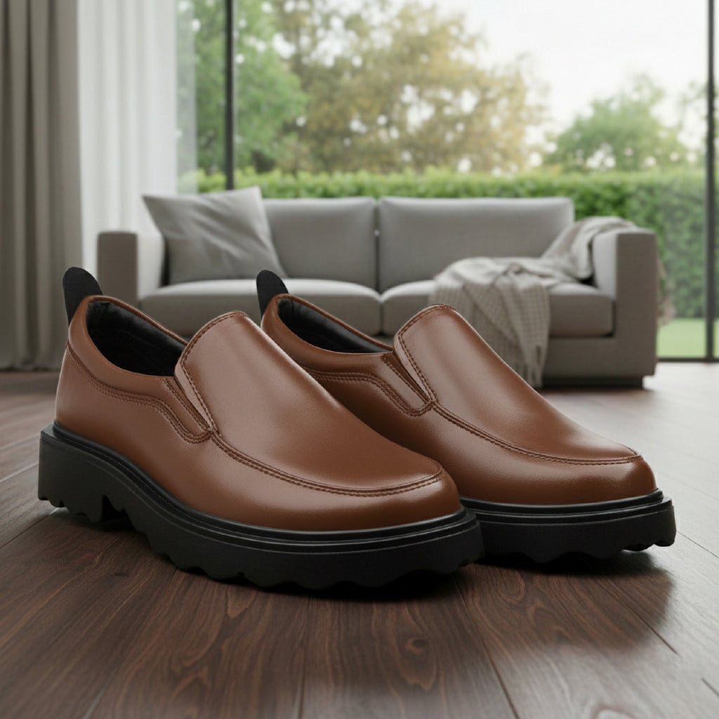 BAXXICO Mens Casual Formal Slip On Shoes Smart & Sophisticated Look