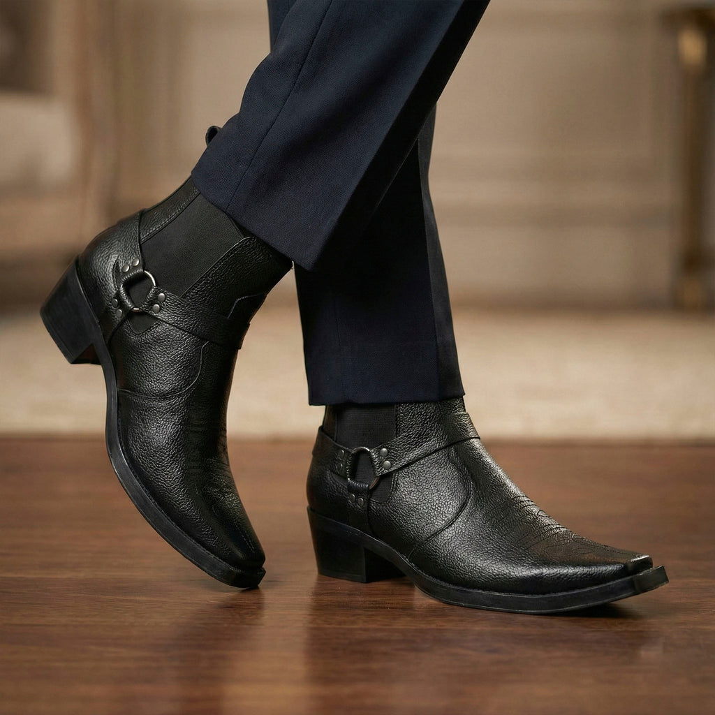 BAXXICO Mens 2 Inch Height Increasing Boots