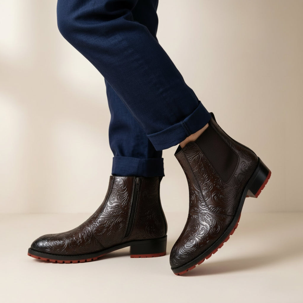 BAXXICO Modern Mens Boots Crafted for Confidence Style & Presence