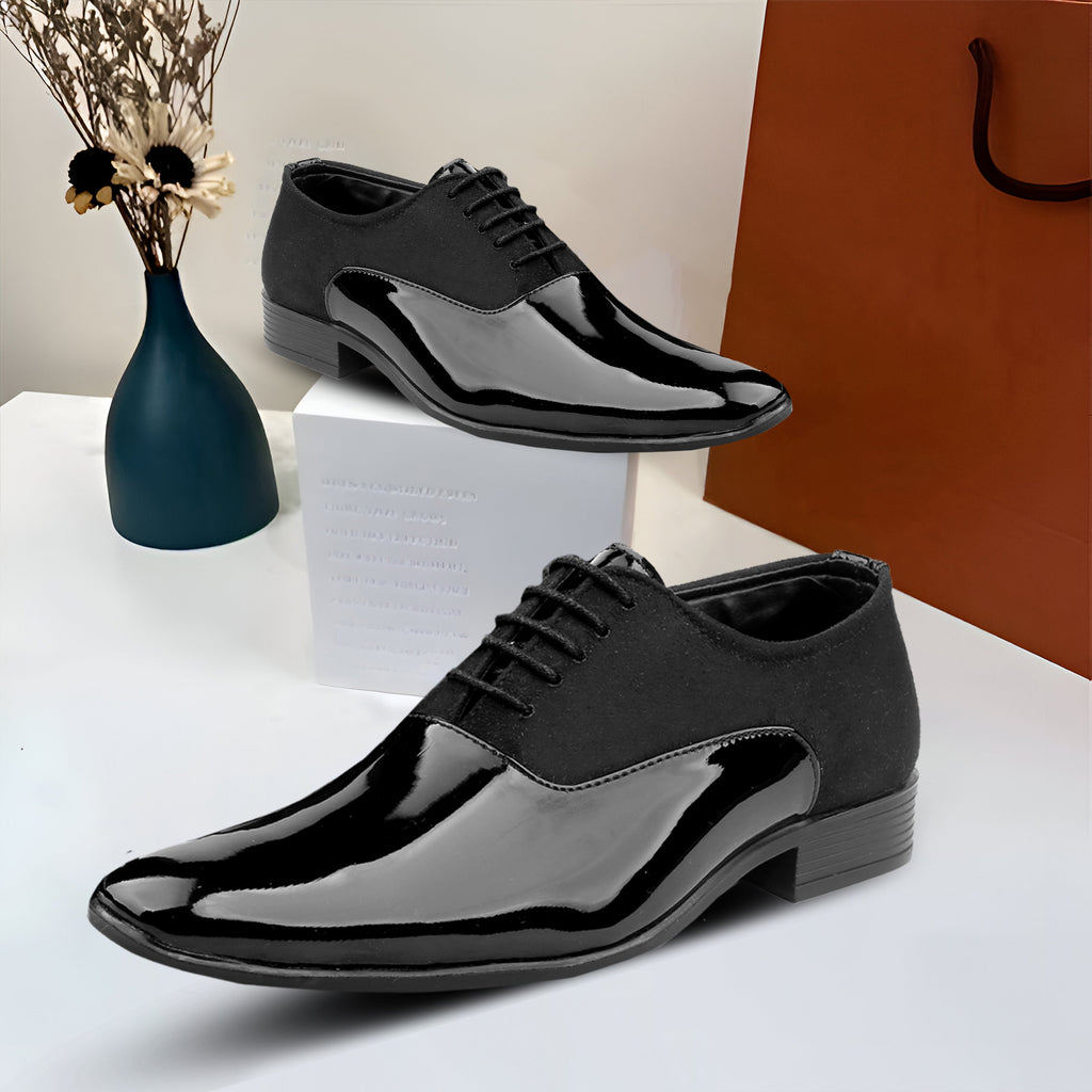 BAXXICO Party Wear And Semi Formal Lace up Shoes For All Seasons