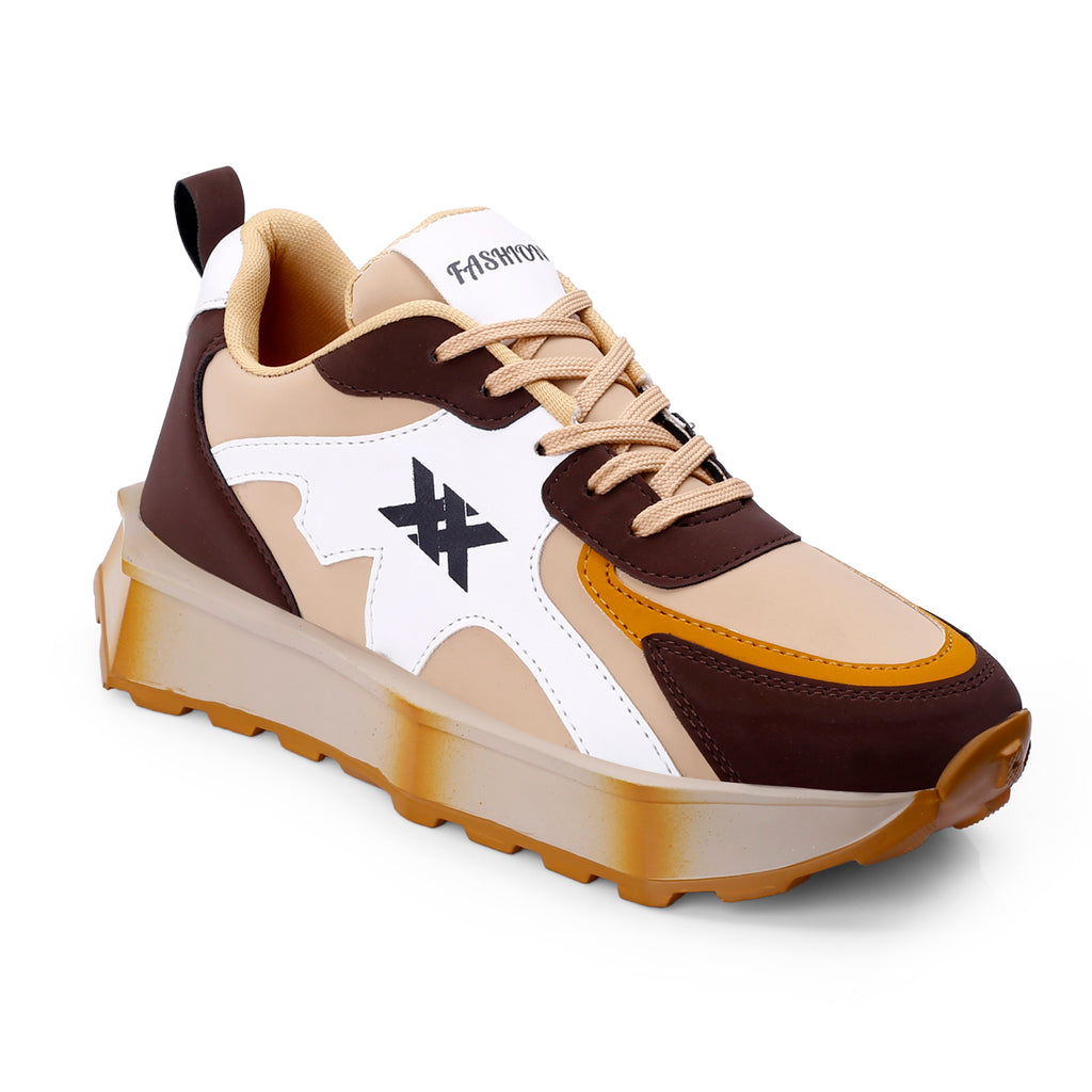 Baxxico High-end Fashionable Sole Lace up Designer Casual Shoes for Men