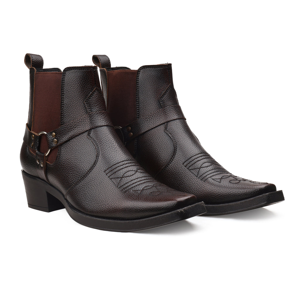 BAXXICO Mens 2 Inch Height Increasing Boots