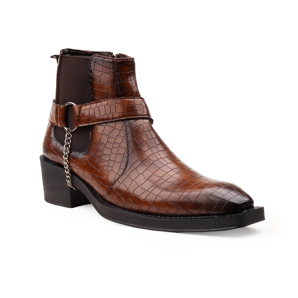 BAXXICO Mens HiddenLift Boots 5-6 CM Elevation