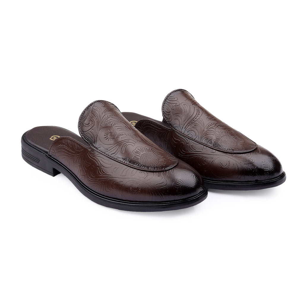 BAXXICO Luxury Slip On Mule Shoes Crafted for Bold Modern Fashion
