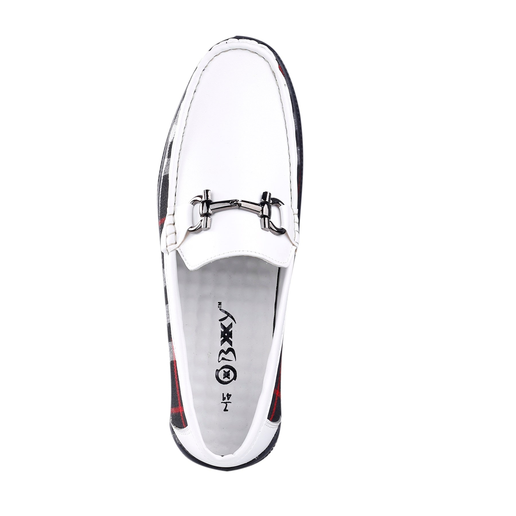 BAXXICO Stylish And Comfortable Checker Loafers for Men