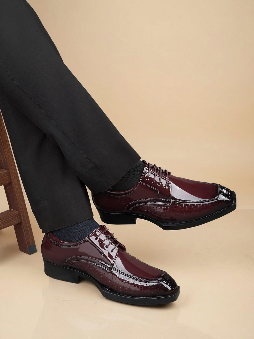 BAXXICO Stylish Mens Elevated Heel Shoes for a Bold Fashion Statement