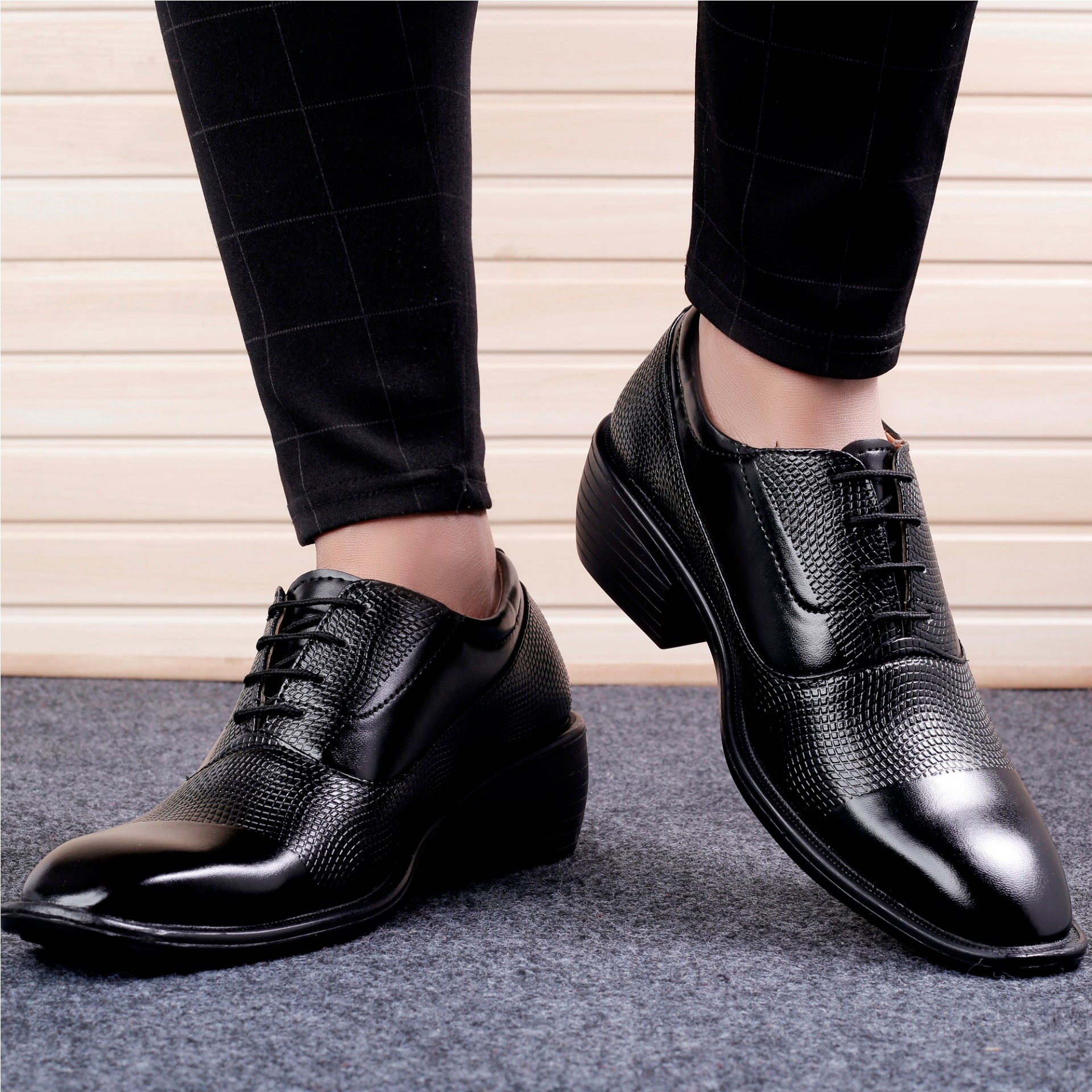 Mens New Stylish Partywear Lace up Formal Shoes for Men