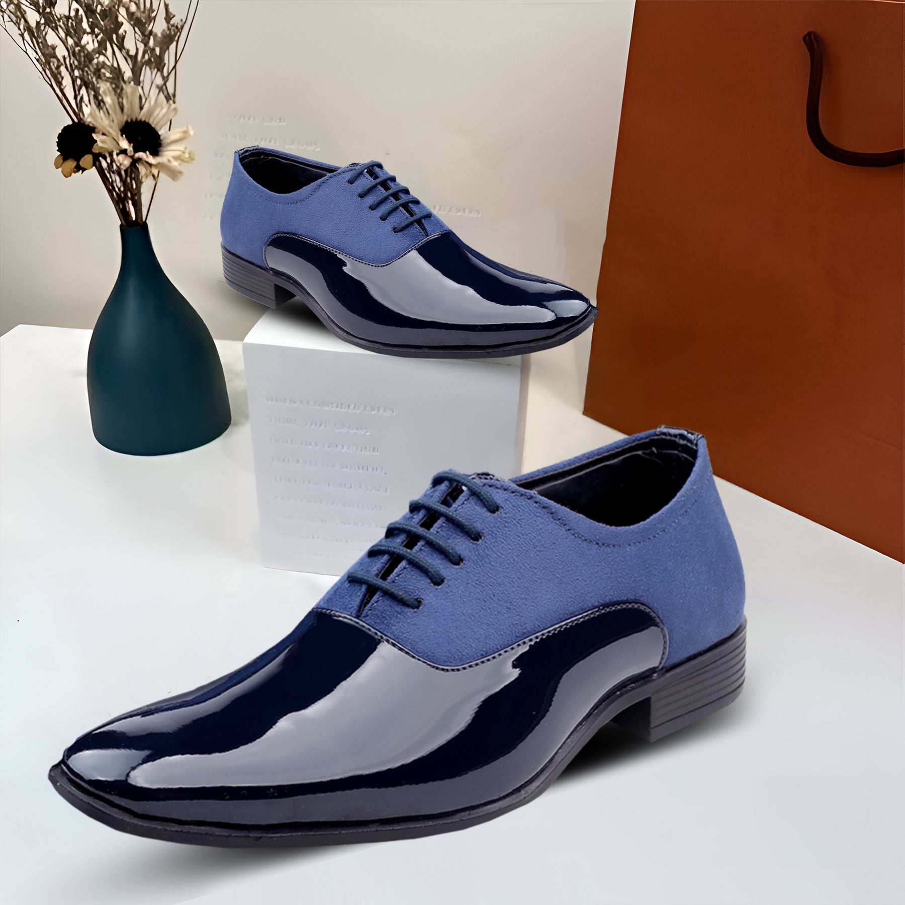 BAXXICO Party Wear And Semi Formal Lace up Shoes For All Seasons