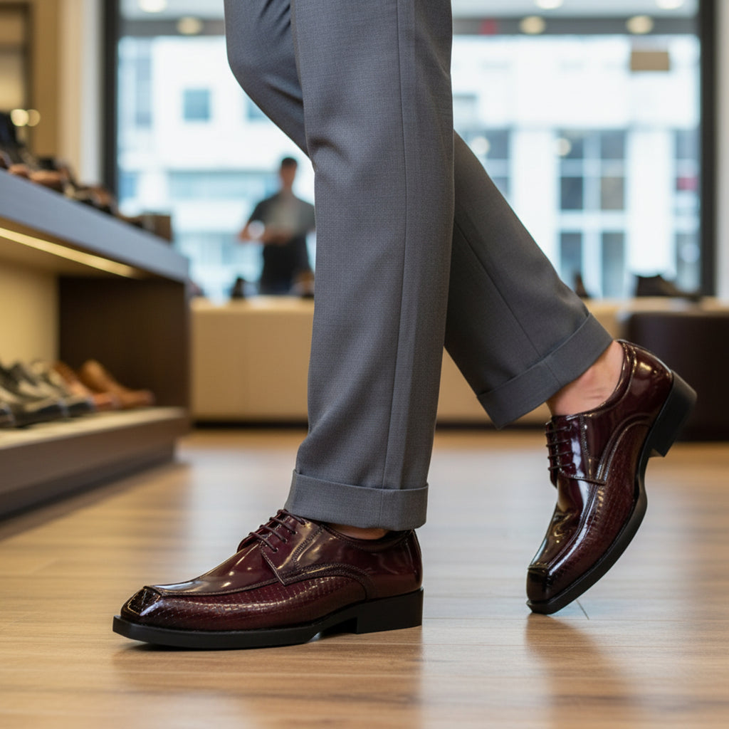 BAXXICO Stylish Mens Elevated Heel Shoes for a Bold Fashion Statement
