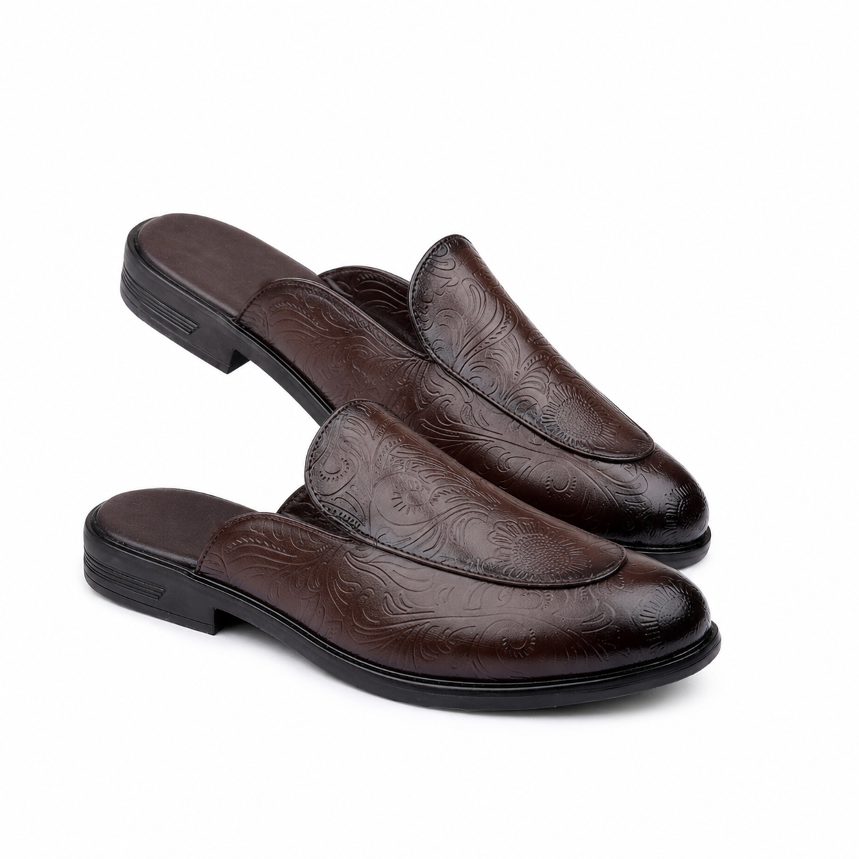 BAXXICO Luxury Slip On Mule Shoes Crafted for Bold Modern Fashion